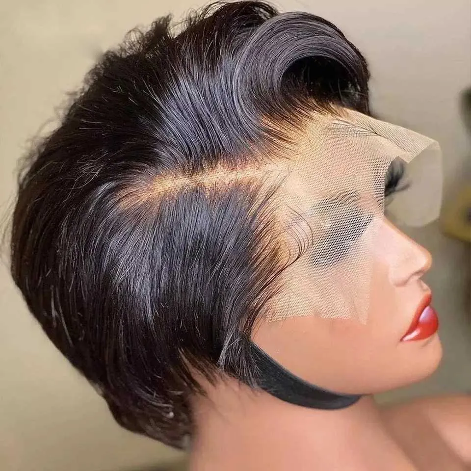 Pixie Cut Wigs Human Hair