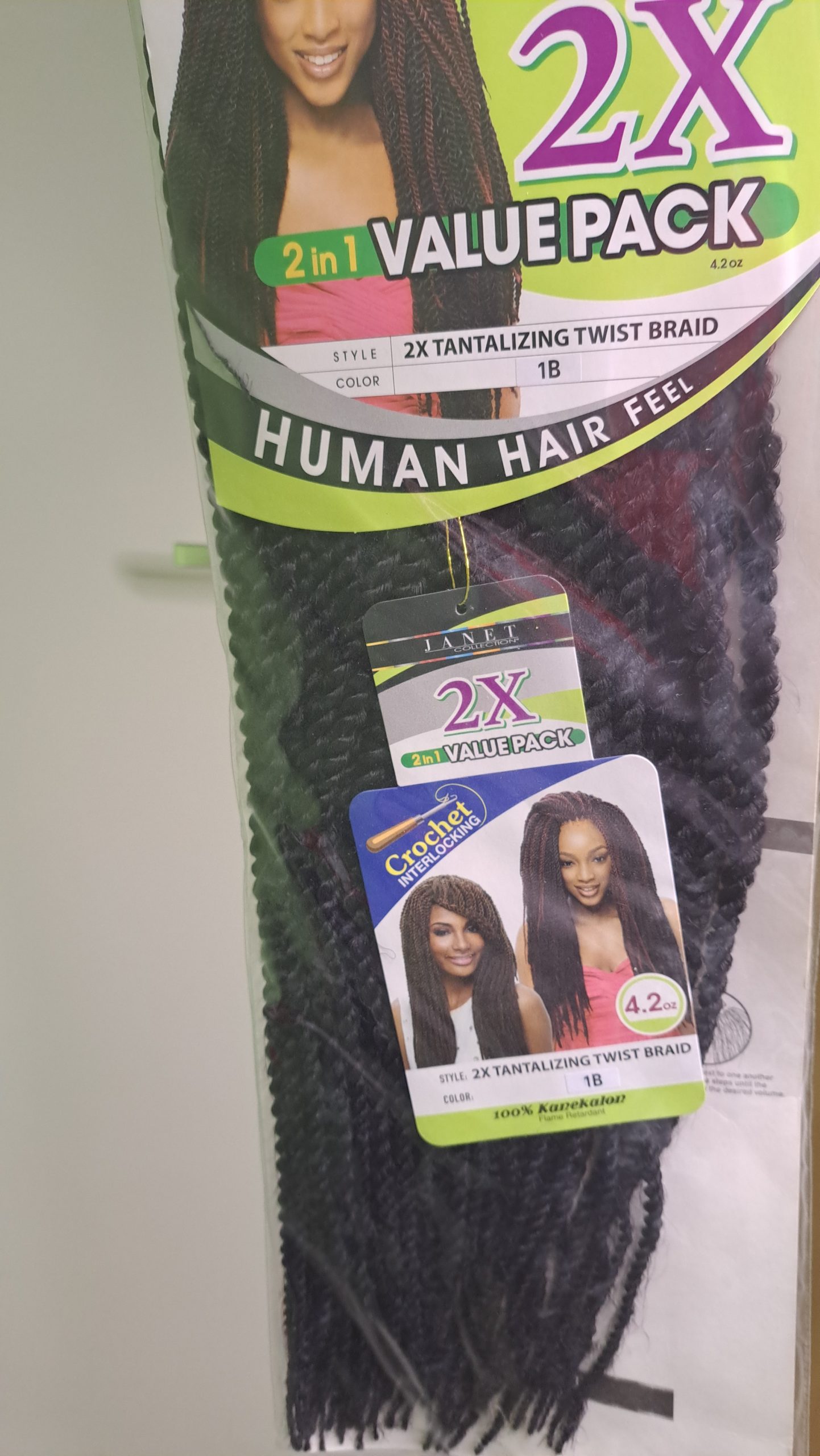 Janet Collection Synthetic Kanekalon Hair Crochet Braids - Image 3