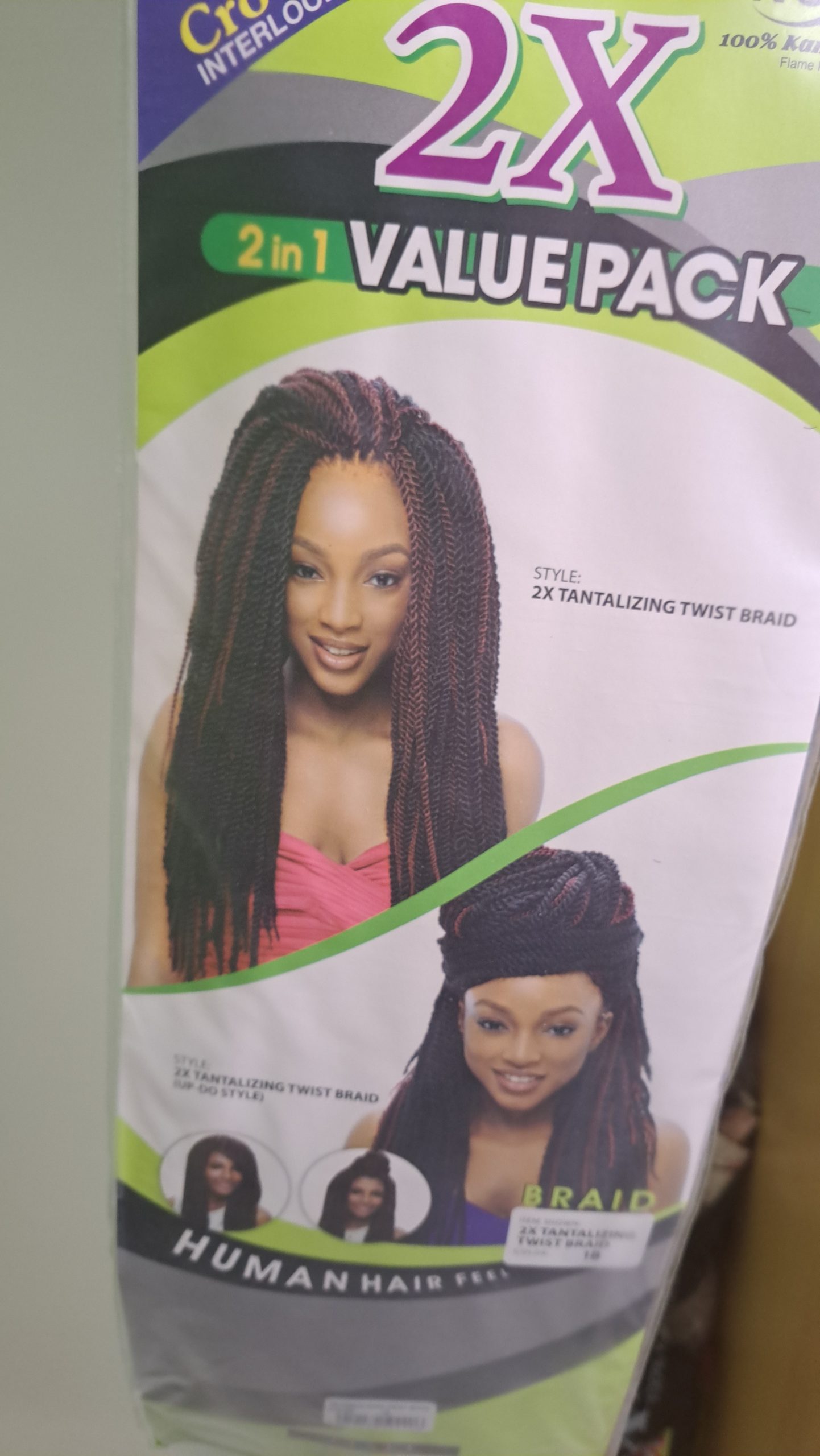 Janet Collection Synthetic Kanekalon Hair Crochet Braids - Image 4